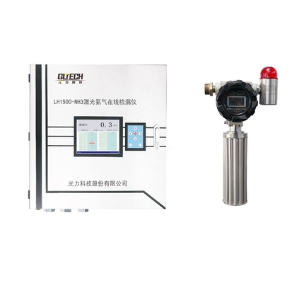 Detector de vazamento de gás NH3 para usina de energia agrícola Monitor de amônia Sensor NH3 com alarme LH1500-NH3